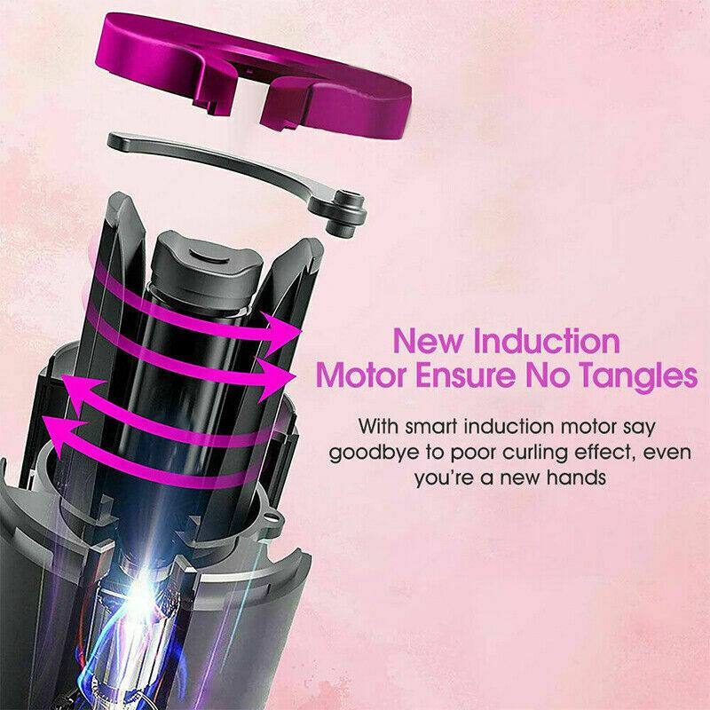 Electric LCD Display Cordless Hair Curler