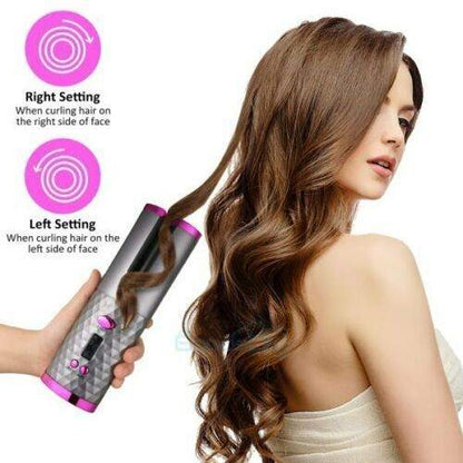 Electric LCD Display Cordless Hair Curler