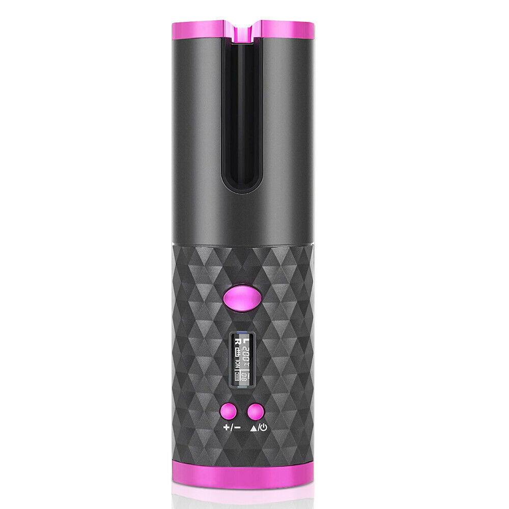 Electric LCD Display Cordless Hair Curler