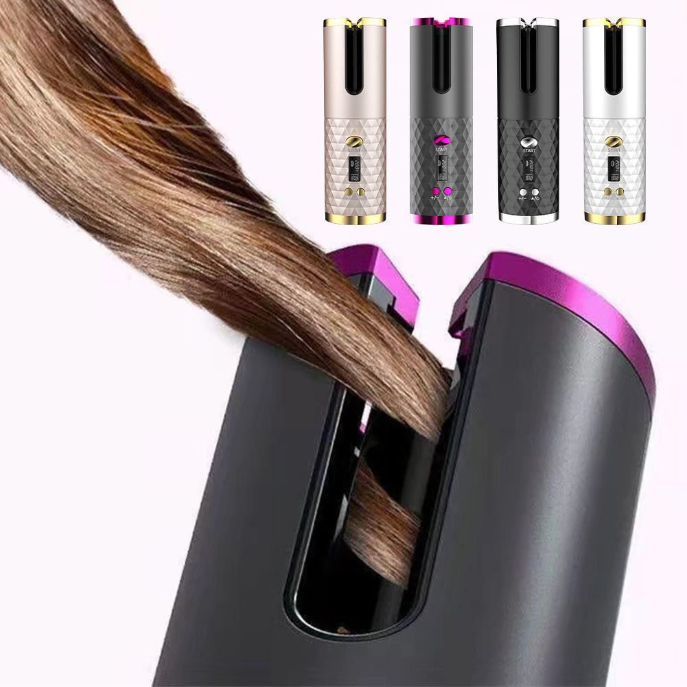 Electric LCD Display Cordless Hair Curler