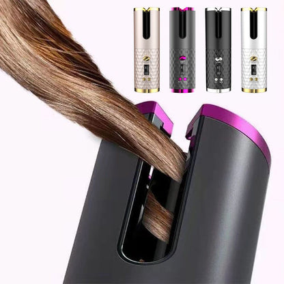 Electric LCD Display Cordless Hair Curler